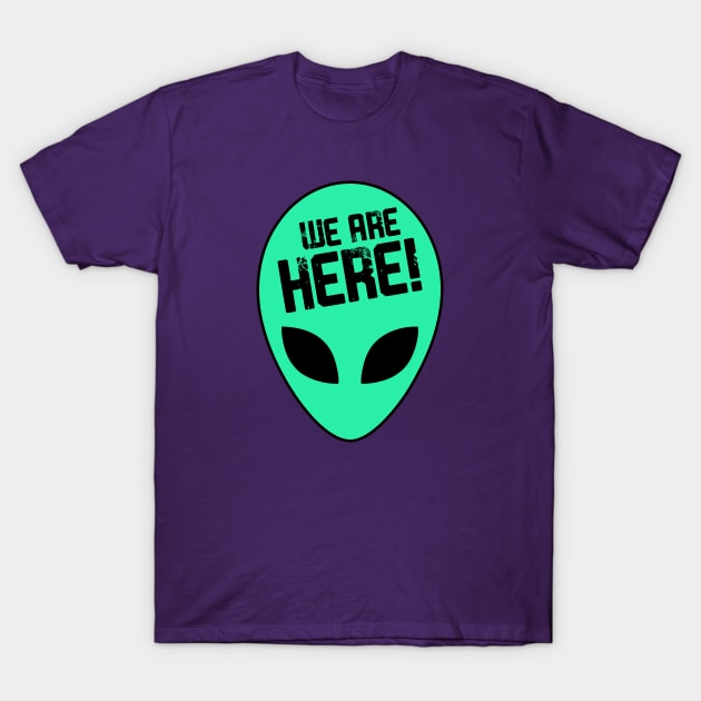 We are Here T-Shirt by cecatto1994